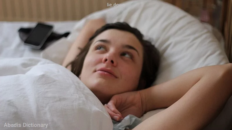 lie down